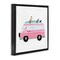 Stupell Industries Summer Birds & Van Framed Floater Canvas Wall Art Design by Rachel Nieman